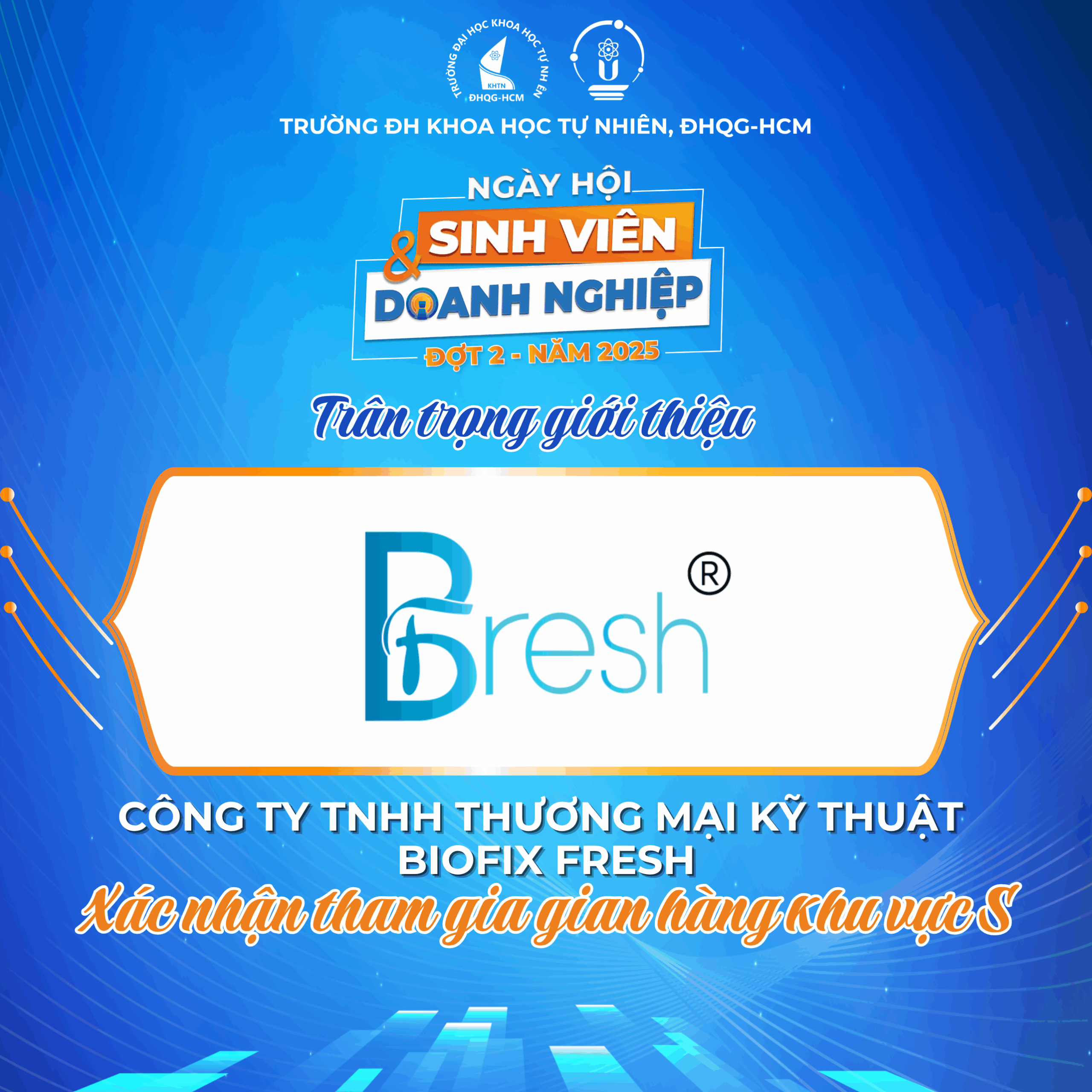 [SV&DN2025] CÔNG TY TNHH THƯƠNG MẠI KỸ THUẬT BIOFIX FRESH - Trung tâm ...